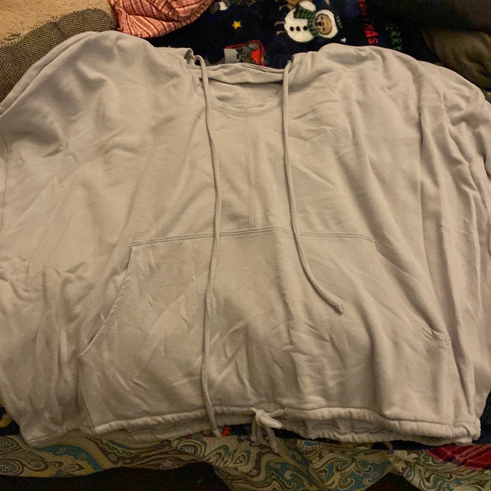 Aerie Lightweight Hooded Sweater